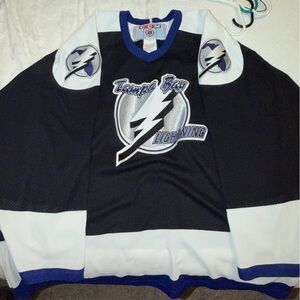Vintage CCM Tampa Bay Lightning Jersey